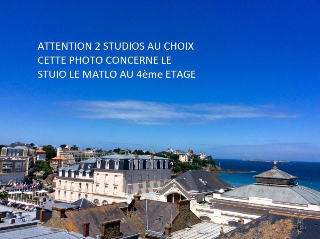Les studios vue mer Le Matlo Dinard Extérieur photo